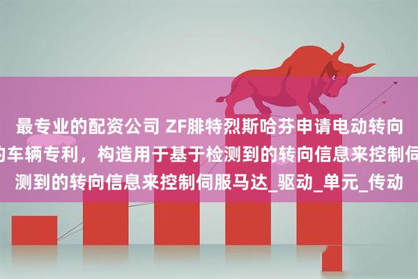 最专业的配资公司 ZF腓特烈斯哈芬申请电动转向系统及具有该转向系统的车辆专利，构造用于基于检测到的转向信息来控制伺服马达_驱动_单元_传动